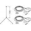 PANEL 600/625 SUSPENSION KIT LEDV
