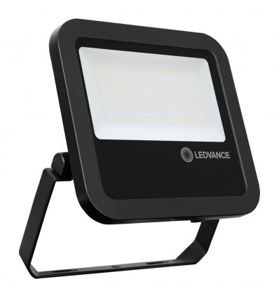 FLOOD LED PFM 65W/3000K SYM 100 BK LEDV