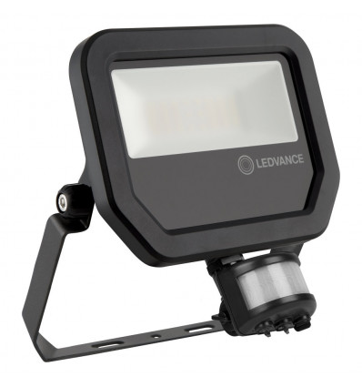 FLOOD LED PFM 20W/3000K SYM 100 S BK LEDV