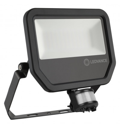 FLOOD LED PFM 50W/4000K SYM 100 S BK LEDV