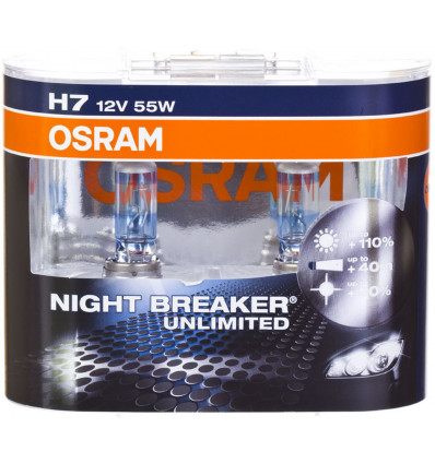 NIGHT BREAKER UNLIMITED 55W 12V PX26D HCB2BOX