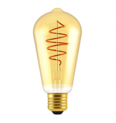 Deco Spiral |E27|Edison|Gold