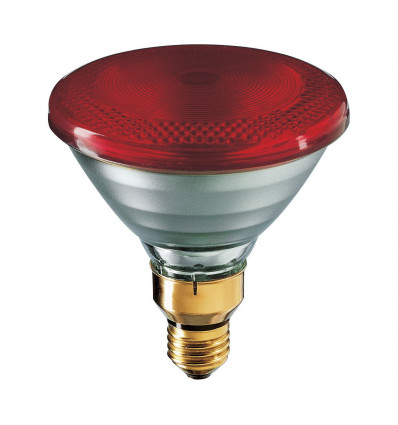 PAR38 IR 100W E27 240V Red 1CT/12