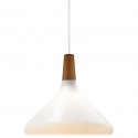 Nori 27 | Pendant | Opal white