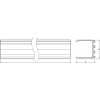 LED Strip Profiles Wide -PW03/U/26X26/14/2