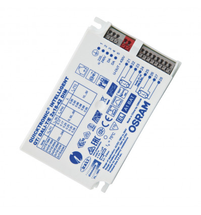QUICKTRONIC® INTELLIGENT DALI DIM CFL 2X18…42 DIM