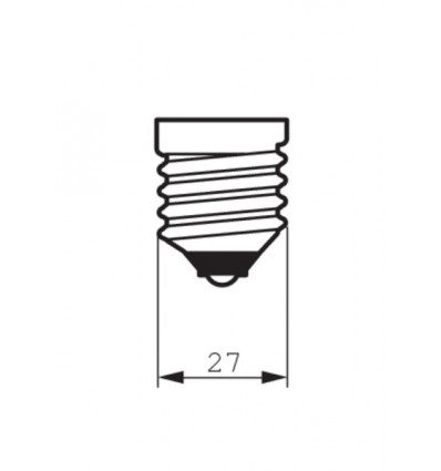 Classic LEDbulb Giant 6.5-40W E27 820 A160 gold Dim