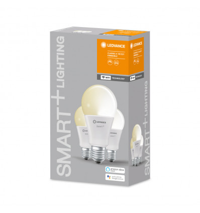 SMART+ WiFi Classic A100 DIM 2700K E27 FR 3pack