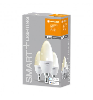 SMART+ WiFi Classic B40 DIM 2700K E14 FR 3pack