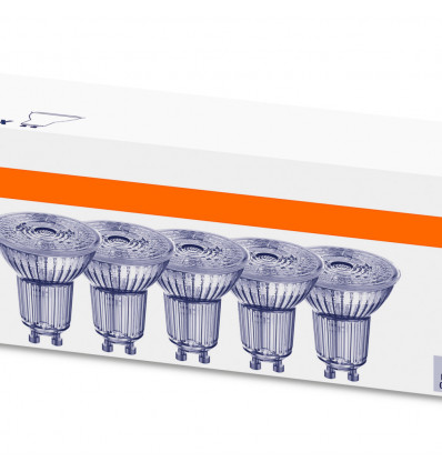 PARATHOM PAR16 50 36° 4.3 W/4000K GU10 5PACK