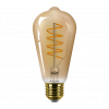 CLA LEDBulb D 5.5-25W ST64 E27 GOLD SP C LED - Retrofit