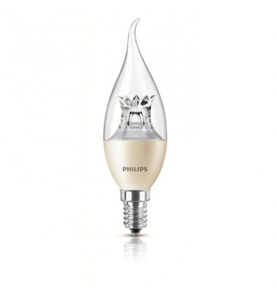 MASTER LEDcandle DT 6-40W E14 827 BA38 CL