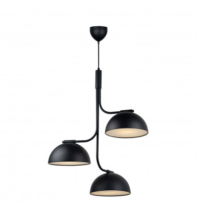 Tullio | 3-Pendant | Black