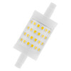 LED Line 75 DIM P 9.5 W 827 R7s 78mm 300°