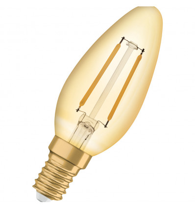 Vintage 1906 LED 12 1.5 W/2400K E14