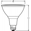 PARATHOM PAR38 120 15° 12.5 W/2700K E27