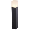 ECO BOLLARD GU10 500 SQ BK 4X1 EUE