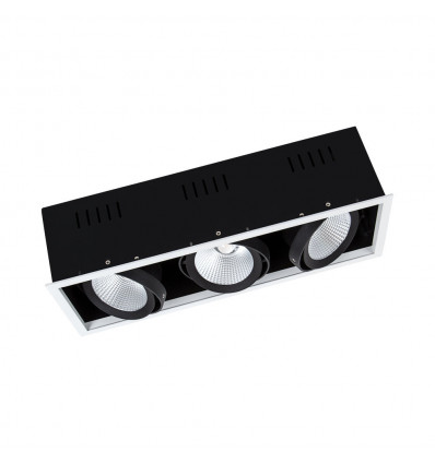 SPOT MULTI 3x30W 4000K FL WT/BK