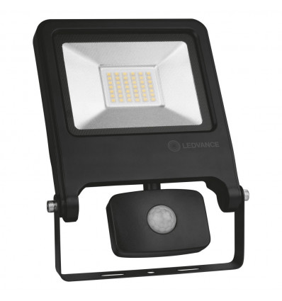 FLOODLIGHT VALUE SENSOR 30 W 4000 K IP44 BK