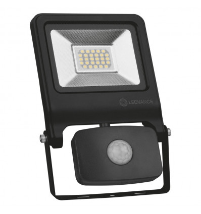 FLOODLIGHT VALUE SENSOR 20 W 4000 K IP44 BK