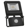 FLOODLIGHT VALUE SENSOR 10 W 4000 K IP44 BK