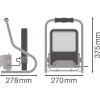 WORKLIGHT VALUE H-STAND-PO 50 W 4000 K IP45