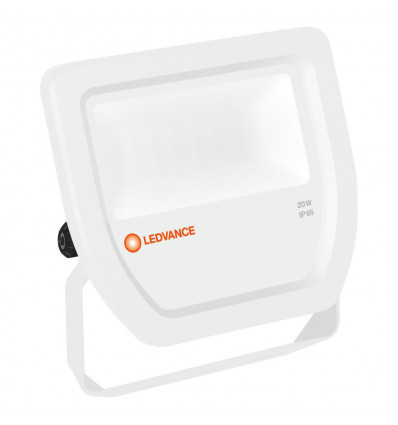 FLOODLIGHT LED 20W 6500K WT 100DEG IP65