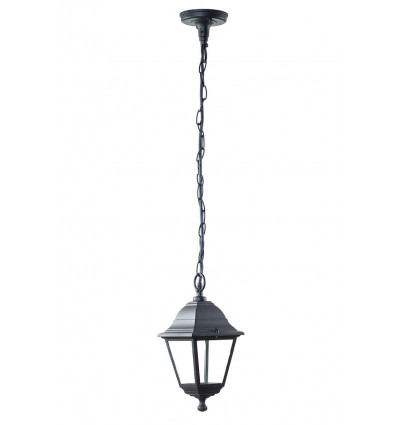 ECO CLASS LANTERN CLASSIC E27 HANGING ALU BK