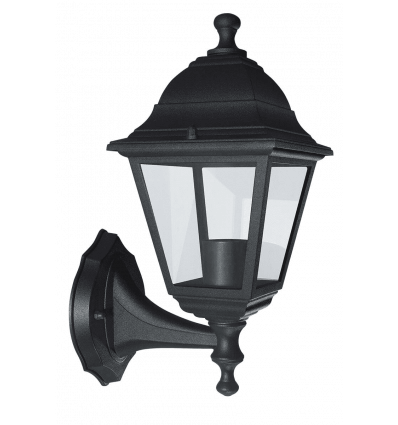 ECO CLASS LANTERN CLASSIC E27 SIDE UP ALU BK